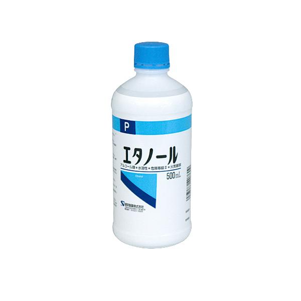 【空容器】健栄　消毒用エタノール　500ml×6本 健栄製薬 【第3類医薬品】《ケース》 健栄製薬 消毒用エタノール