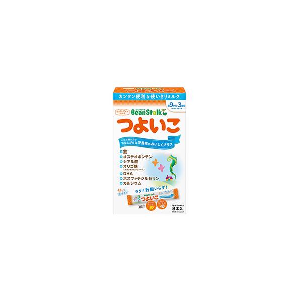 他サイト： 【雪印】ビーンスターク　つよいこ　スティック（１４ｇ×８本入）の商品画像
