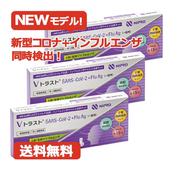 SARSコロナウイルス抗原・インフルエンザウイルス抗原キット
