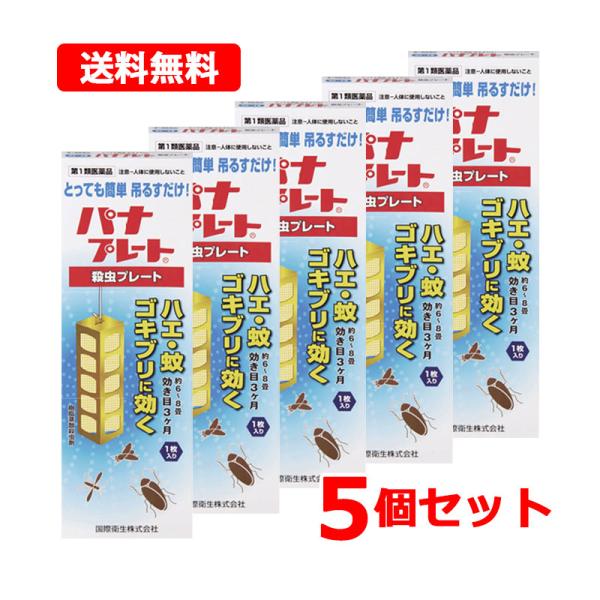 【第1類医薬品】 【送料無料・5個セット】パナプレートL 120g 1枚入×5 合計5枚 国際衛生株式会社 ■要メール確認■薬剤師の確認後の発送となります。