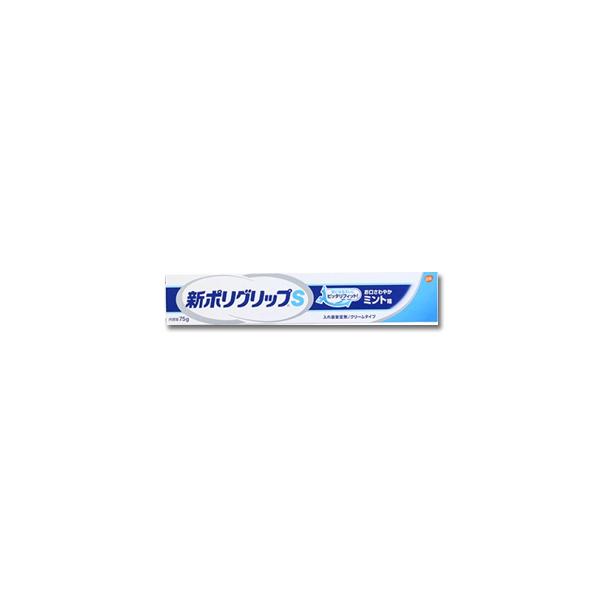 他サイト： 【アース製薬】新ポリグリップ　S　75g　ミント味　ピッタリフィットの商品画像