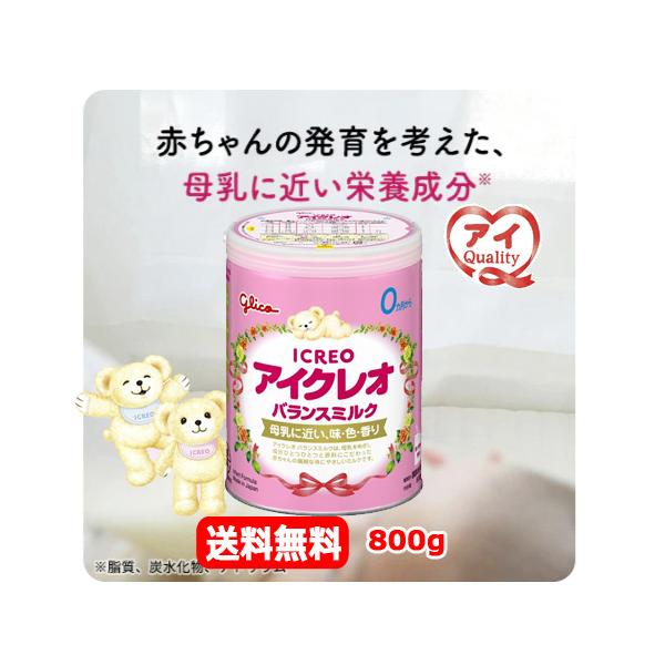 アイクレオ 【送料無料】【江崎グリコ】ICREO バランスミルク