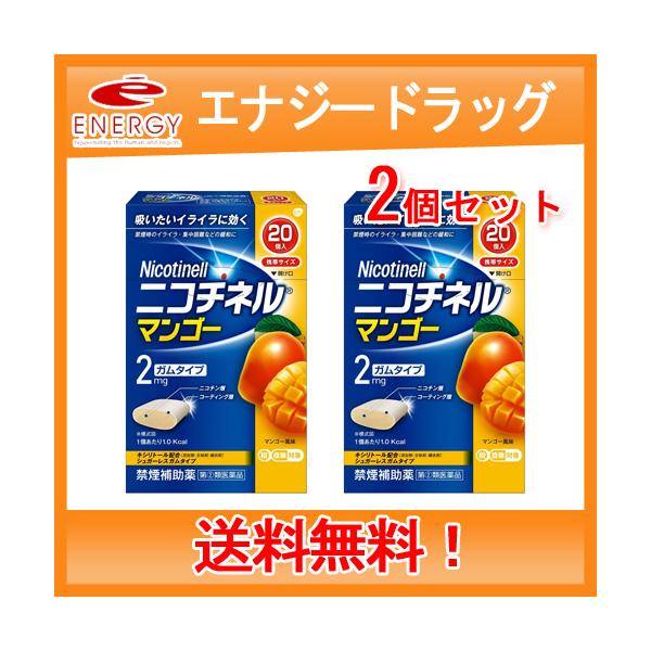 【効果・効能】禁煙時のイライラ・集中困難・落ち着かないなどの症状の緩和【用量・用法】●1回量：1個●1日最大使用個数：24個●使用開始時の1日の使用個数の目安［禁煙前の1日の喫煙本数：1日の使用個数］20本以下：4〜6個，21〜30本：6〜...