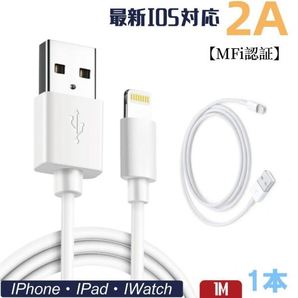 iPhone 充電ケーブル 充電器 コード 1m 1.5m 2m急速充電 断線防止 強化