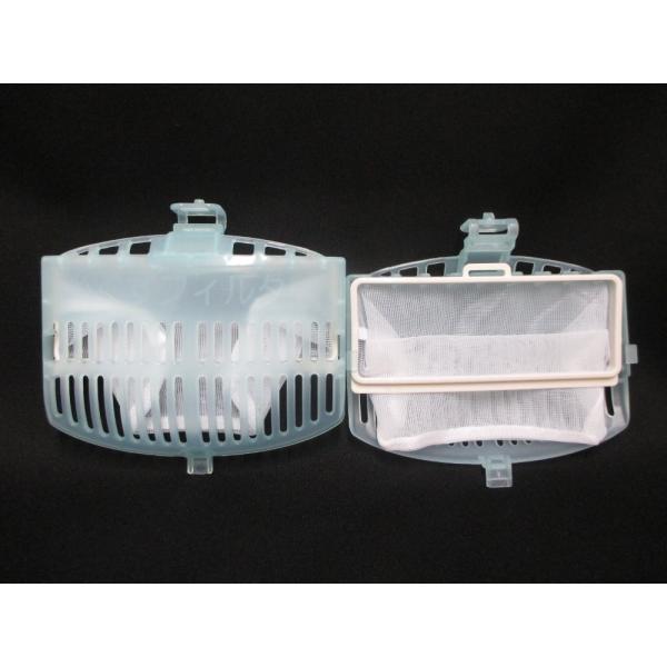 他サイト： 【在庫あり！】 【メール便発送も可能】 日立純正パーツ　洗濯機用下部糸くずフィルター　NET-KD8BX 001（NETKD8BX） (1セット2個入り) 　　の商品画像