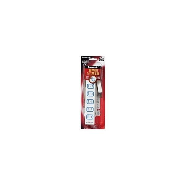 他サイト： Panasonic  配線器具 ザ・タップ X 6個口 2m ホワイト WHA2526WP パナソニック 〈WHA2526WP〉の商品画像