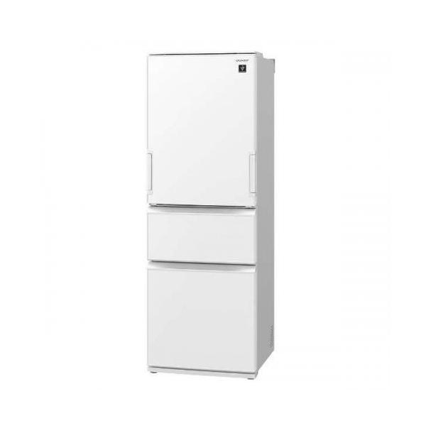 SHARP シャープ 冷蔵庫 374L SJ-PW37K-W (大型配送対象商品 SHARP シャープ 冷蔵庫 374L SJ-PW37K-W (大型配送対象商品