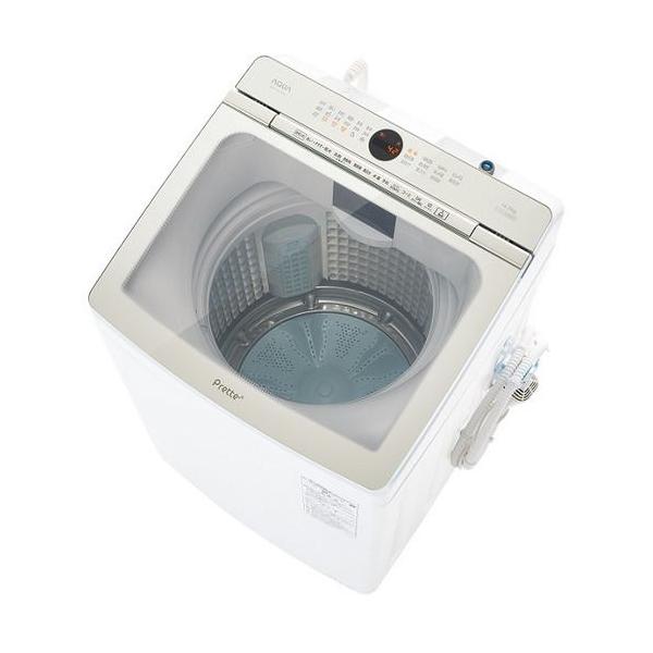 Prette AQW-VA14R-W [ホワイト] 洗濯機本体 AQUA アクア AQW-VX14N(W) 全自動洗濯機 Prette plus 14.0kg