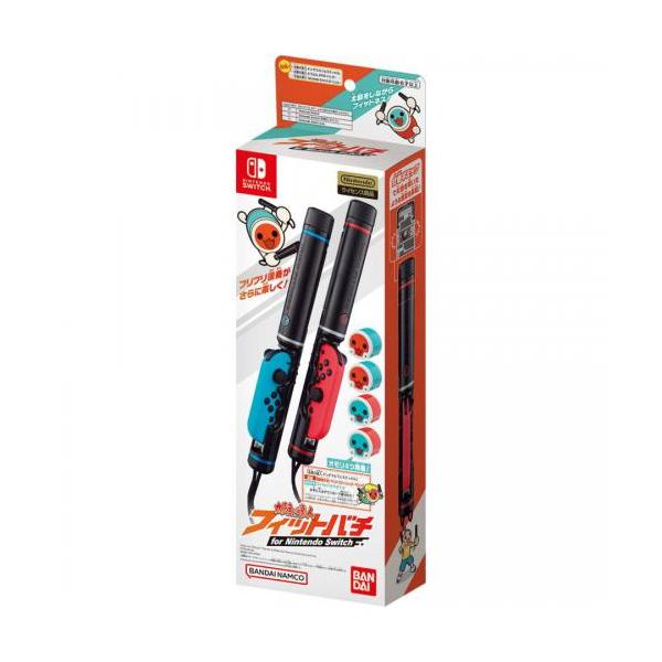 Switch 太鼓の達人　リッグフィットアドベンチャー バンダイナムコエンターテインメント 太鼓の達人 フィットバチ