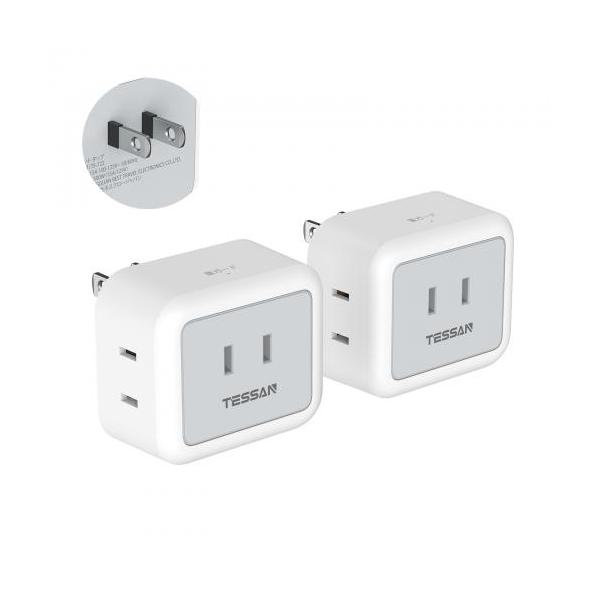 TESSAN テッサン コンセントタップ 3AC口 雷ガード コンセント 分岐 直