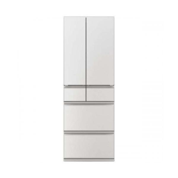 美品 2023年 三菱 540L ホワイト ノンフロン冷凍冷蔵庫 冷蔵庫 中だけひろびろ大容量 MZシリーズ（プレミアムフレンチモデル