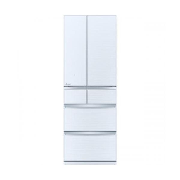 三菱 MITSUBISHI 冷蔵庫 冷蔵庫 517L 6ドア クリスタルホワイト MR-WX52G-W　(大型配送対象商品 / 配達日・時間指定不可/ 沖縄および離島対応不可)
