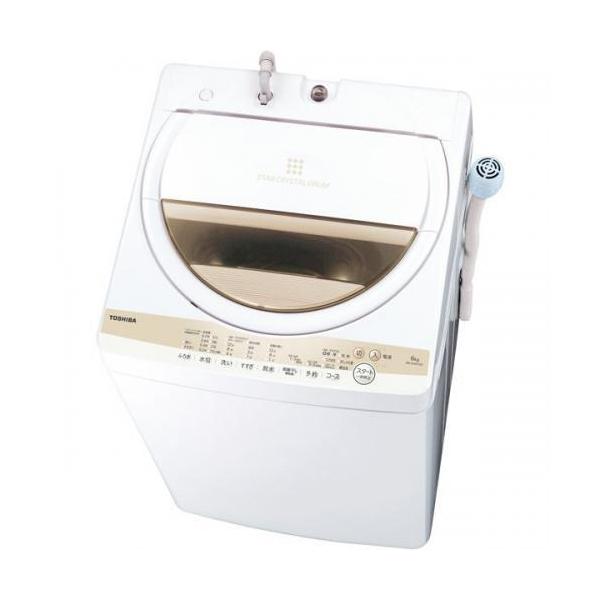 TOSHIBA 縦型洗濯機 AW-6GM1(W) 6kg 2022年製　送料込み TOSHIBA 東芝 全自動洗濯機 洗濯6kg グランホワイト AW-6GM1-W