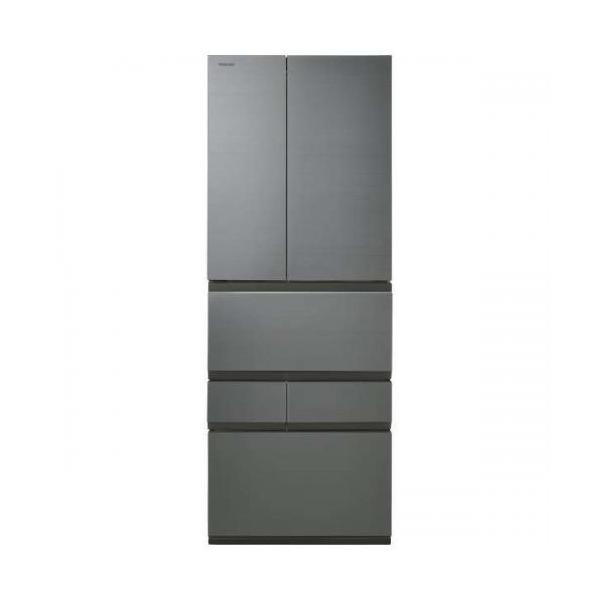 TOSHIBA（東芝） 【配送設置無料】東芝 TOSHIBA 600L 6ドア冷蔵庫 GR