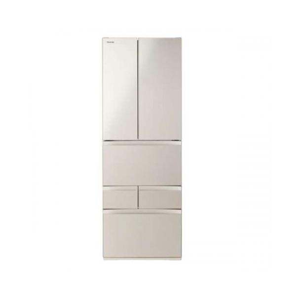 TOSHIBA 【配送設置無料】東芝 冷蔵庫 462L 6ドア 観音開き