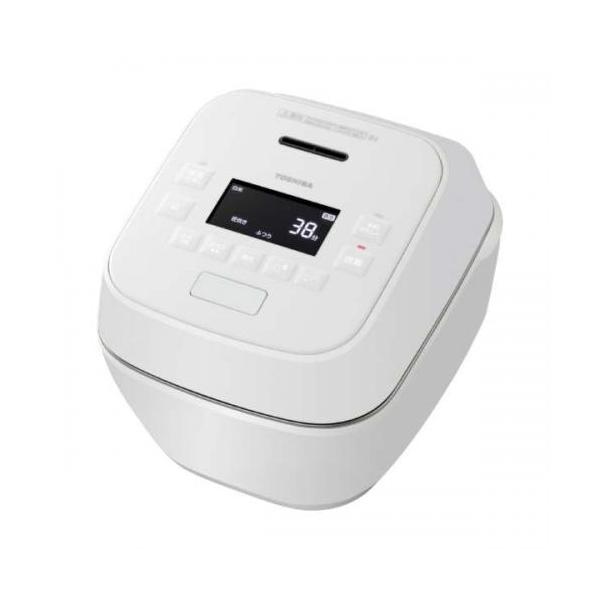 TOSHIBA（東芝） 真空圧力IH炊飯器 炎匠炊き 5.5合 グランホワイト RC