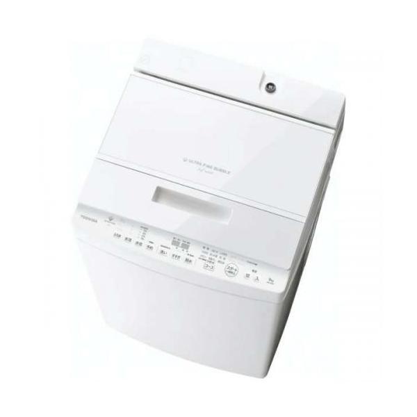 TOSHIBA（東芝） 全自動洗濯機 ZABOON 洗濯9.0kg グランホワイト AW
