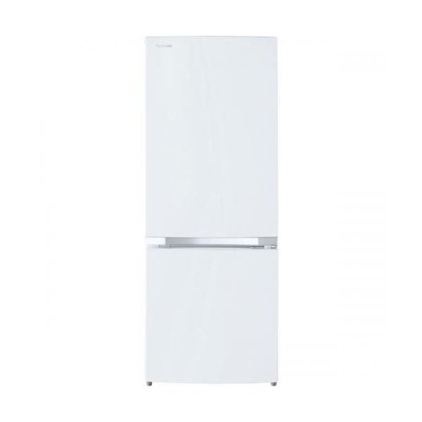 【配送・設置無料】★2020年製・超美品★東芝/TOSHIBA 冷蔵庫 ホワイト GR-R15BS [2ドア /153L] 取説付き TOSHIBA（東芝） 冷蔵庫 153L 2ドア 右開き セミマットホワイト GR