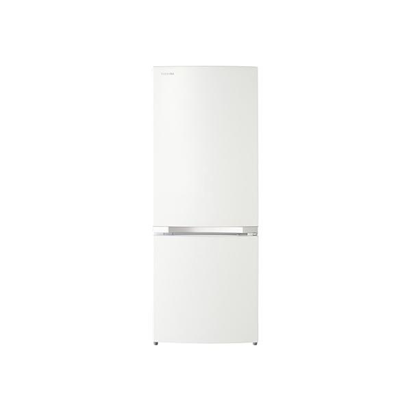 TOSHIBA 冷蔵庫 153L 2ドア 右開き パールホワイト GR-P15BS-W TOSHIBA 冷蔵庫 153L 2ドア 右開き パールホワイト GR-P15BS-W