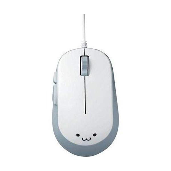 ELECOM BlueLED�}�E�X EPRIM �L�� 5�{�^�� M�T�C�Y �z���C�g M-Y9UBWH �G���R�� �qMY9UB-WH�r
