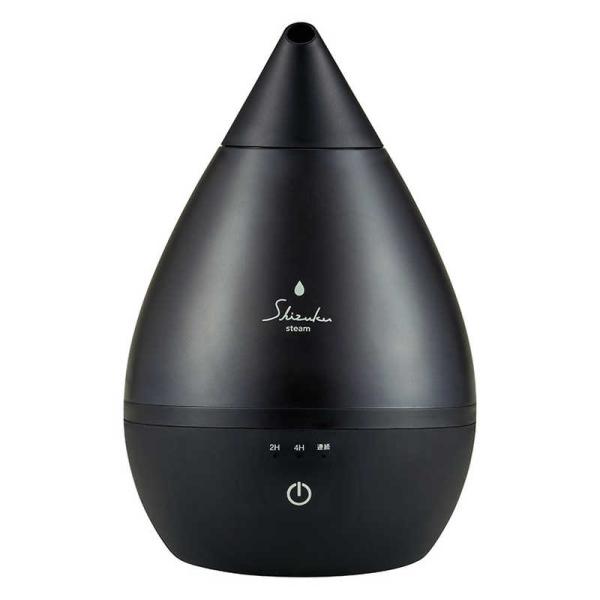 加湿器 APIX ASZ-240(BK) スチームファン式アロマ加湿器 加湿量約250ml／h