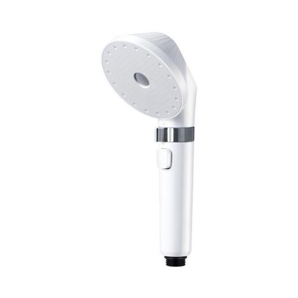 IRISO HYAMA micoLAホワイトラウンド型シャワーヘッド IRIS OHYAMA（アイリスオーヤマ） ウルトラファインバブル