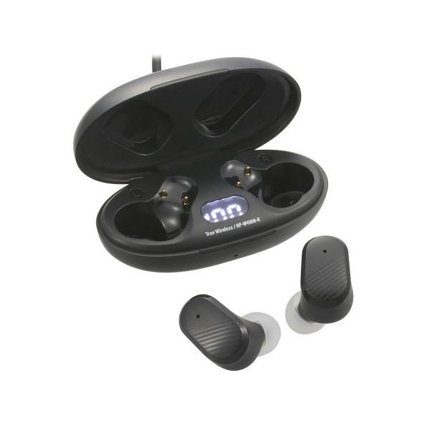 OHM（オーム電機） OHM AudioComm完全ワイヤレスイヤホン ブラック HP