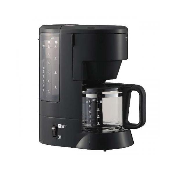 象印 ZOJIRUSHI コーヒーメーカー 6杯抽出 ブラック EC-MA60-BA〈ECMA60-BA〉