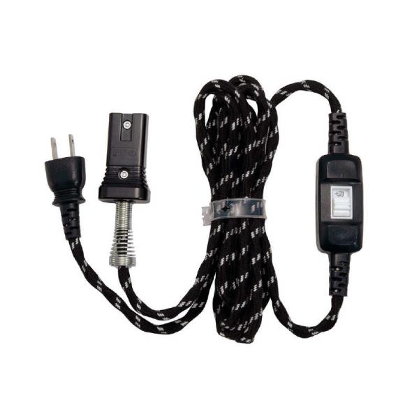 ●コード長（電源側）:約1.6m●コード長（本体側）:約1.3m●中間スイッチ:◯●製品質量:約225g