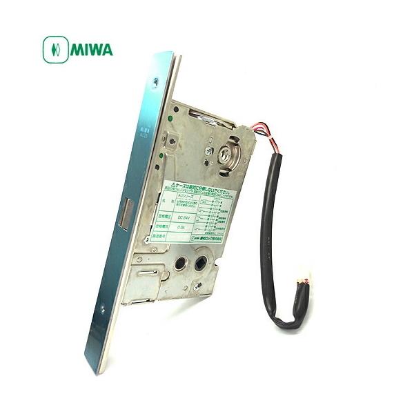 美和ロック　MIWA　AUの錠ケース+フロント板プレート+取付ネジ2本です。（2次側コードは、別売）バックセット　76ｍｍAUT、AUR、AUTA、AURAに切り替え対応。錠ケース自体は、フロント幅26ｍｍも29ｍｍも同じもの共通となってお...