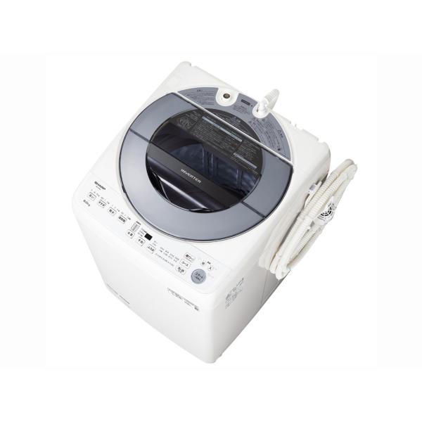 SHARP（シャープ） SHARP ES-GV8G-S インバーター 8kg 全自動洗濯機