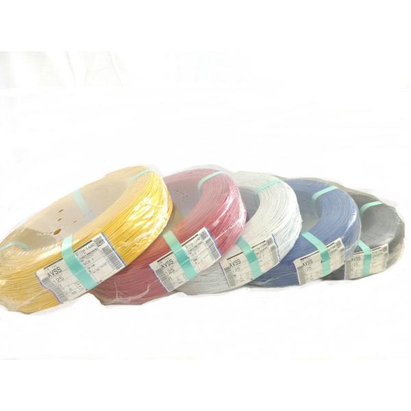 切り売り電線　ＡＶＳＳ　１．２５ｓｑ　自動車用薄肉低圧電線（薄肉電線タイプ2）は、如何ですか。自動車用のハーネス用電線として最適な、自動車用薄肉型低電圧電線（薄肉電線タイプ2）を車いじりにご活用下さい。外径は、２．１ｍｍ　お色は、赤、黒、白...