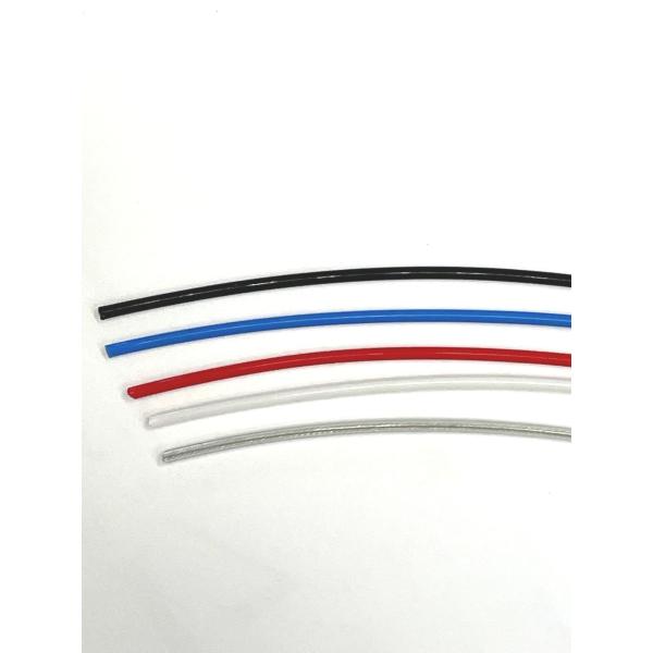 切売り！！　フッ素樹脂電線　FEP-0.5sq　(FA-0.5)は、如何でしょうか。耐熱温度は200℃、お色は、赤・青・黒・白・透明でございます。（ご注文の際は、お色の指定をお願い致します。）どうぞ、宜しく、お願いいたします。　●1m単位の...