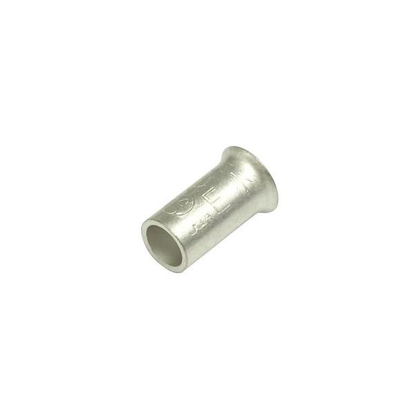 ニチフ E-小（5.5）【100個入り】 銅線用裸圧着スリーブ（E形