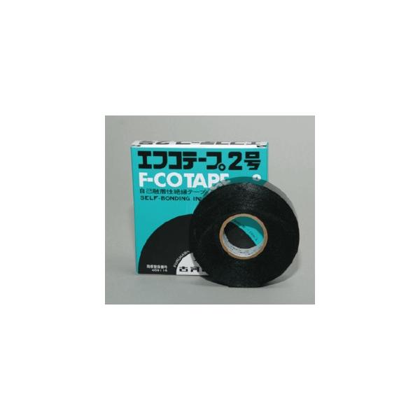 エフコテープF-COTAPE NO.2 自己融着性絶縁テープ 72個 エフコ2号（自己融着テープ）