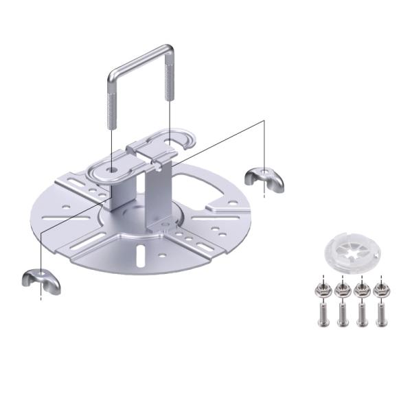ネグロス電工 カメテック【 SD-NWCSQR1 】ネットワークカメラ取付金具