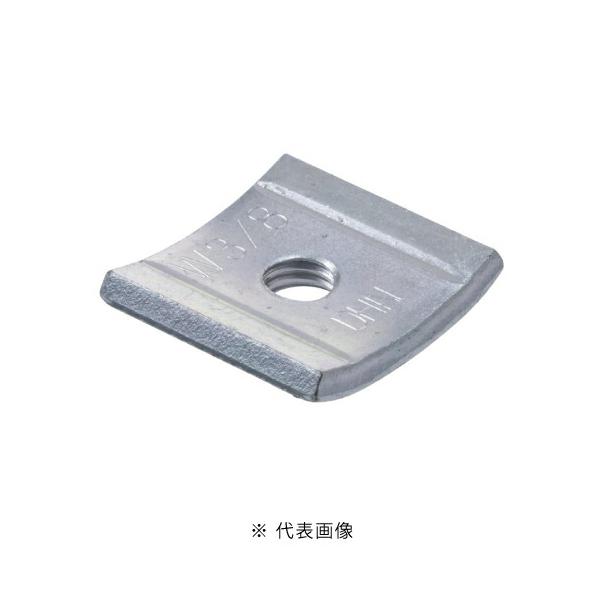 ネグロス電工 DHN-W3 ダクター中ナット 電気亜鉛メッキ 10個入り