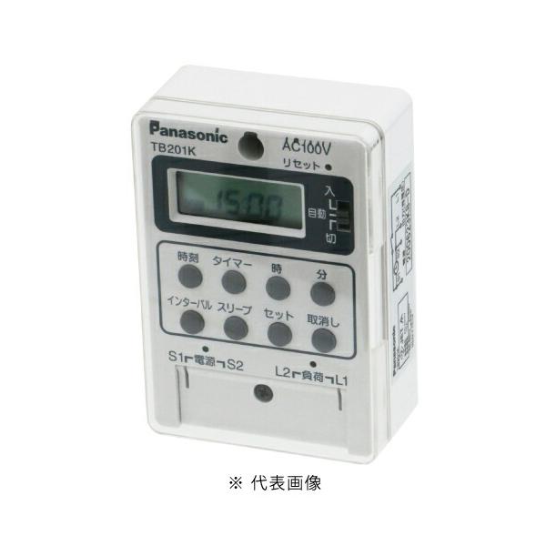 在庫有り パナソニック TB201K ボックス型電子式タイマー 24時間式 AC100V 1回路型 同一回路