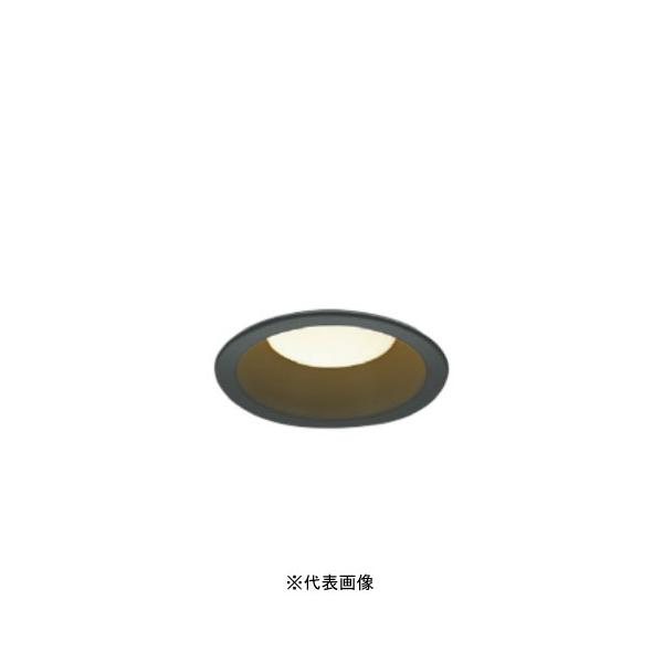 コイズミ照明 AD7350B27 S形黒枠ダウンライト 100φ 準耐火構造対応 防雨・防湿型 60W相当 調光 電球色