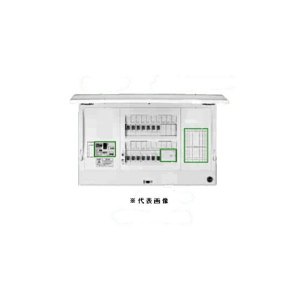 日東工業 HCD3E4-63N HCD型ホーム分電盤 ドア付 付属機器取付スペース付 単相3線式 単3中性線欠相保護付漏電ブレーカ付 主幹容量40A 分岐回路数6+予備3