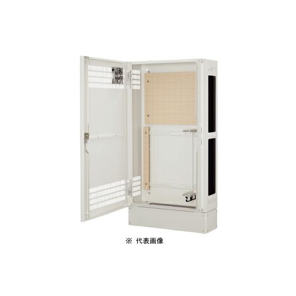 日東工業 THD34-6513-DF HUB収納キャビネット 壁掛け自立ドアファン付