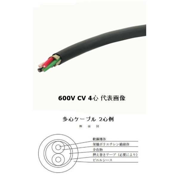フローラル 新品 フジクラ指定 CVT38SQx3C ケーブル（電線） ５０ｍ巻 フジクラダイヤケーブル 領収書可能 通販 