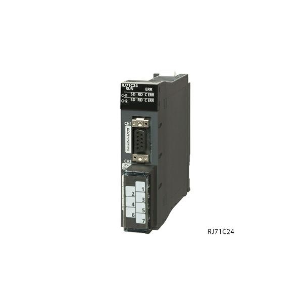 三菱電機 RJ71C24 MELSEC iQ-Rシリーズ シリアルコミュニケーションユニット RS-232:1ch RS-422/485:1ch  伝送速度:2ch合計max230.4kbps