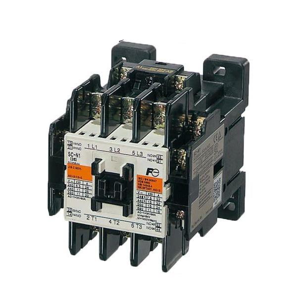 富士電機 SC-N1 標準形 電磁接触器 主回路200V ケースカバーなし 補助