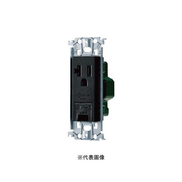 パナソニック WWTL19313MB 配線器具 SO-STYLE 15A・20A兼用埋込アースターミナル付接地コンセント金属枠付 定格 20A 126V マットブラック