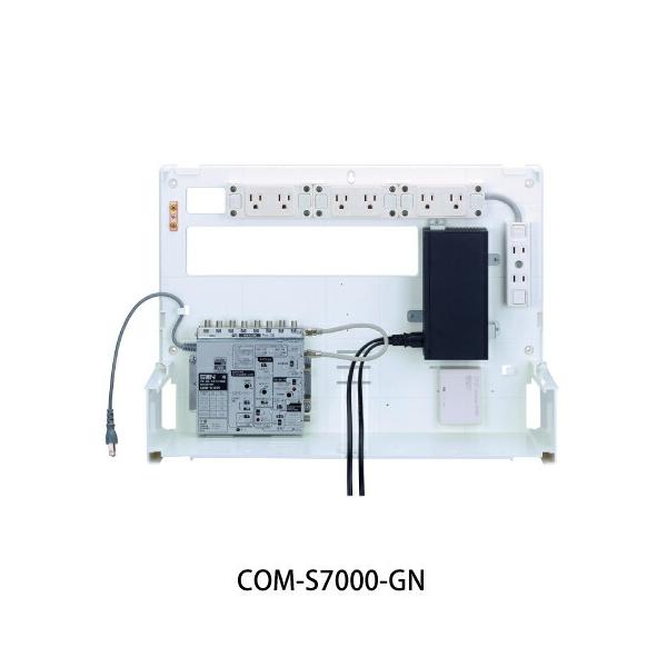 サン電子 COM-S7000-GN 情報分電盤 COM-S Gモデル 搭載機器 コンセント