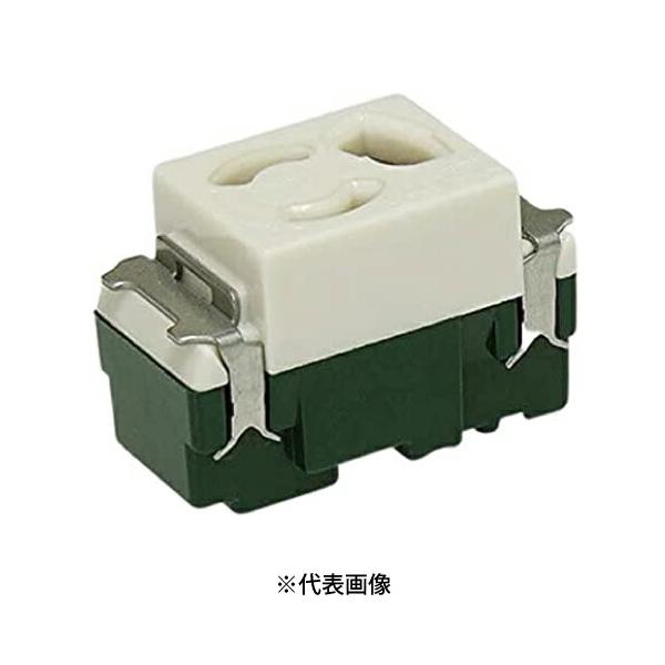 パナソニック WN1161CW 埋込抜け止め接地コンセント 15A 125V AC セラミックホワイト