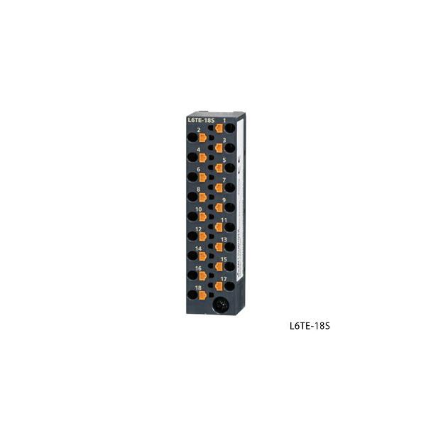 三菱電機 L6TE-18S MELSEC-Lシリーズ スプリングクランプ端子台 三菱電機 L6TE-18S MELSEC-Lシリーズ スプリングクランプ端子台