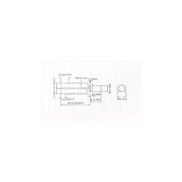 2色拡散タイプLED(3φ)/10本セット