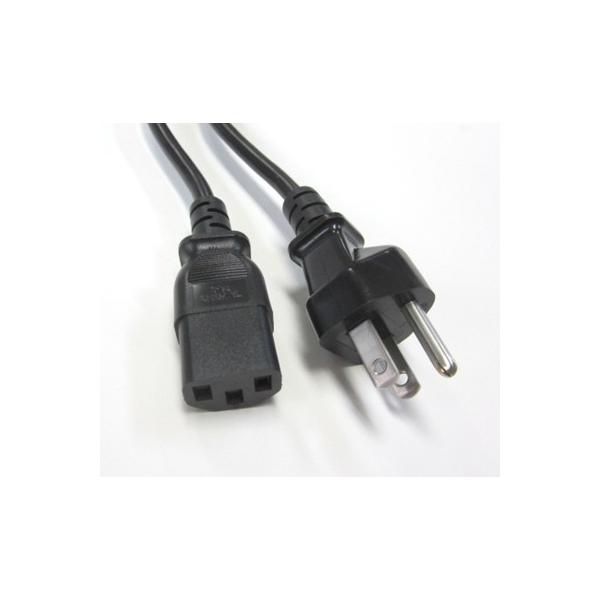 日本ACコード　3ピン-C13　PSE(ブラック）7A/125V